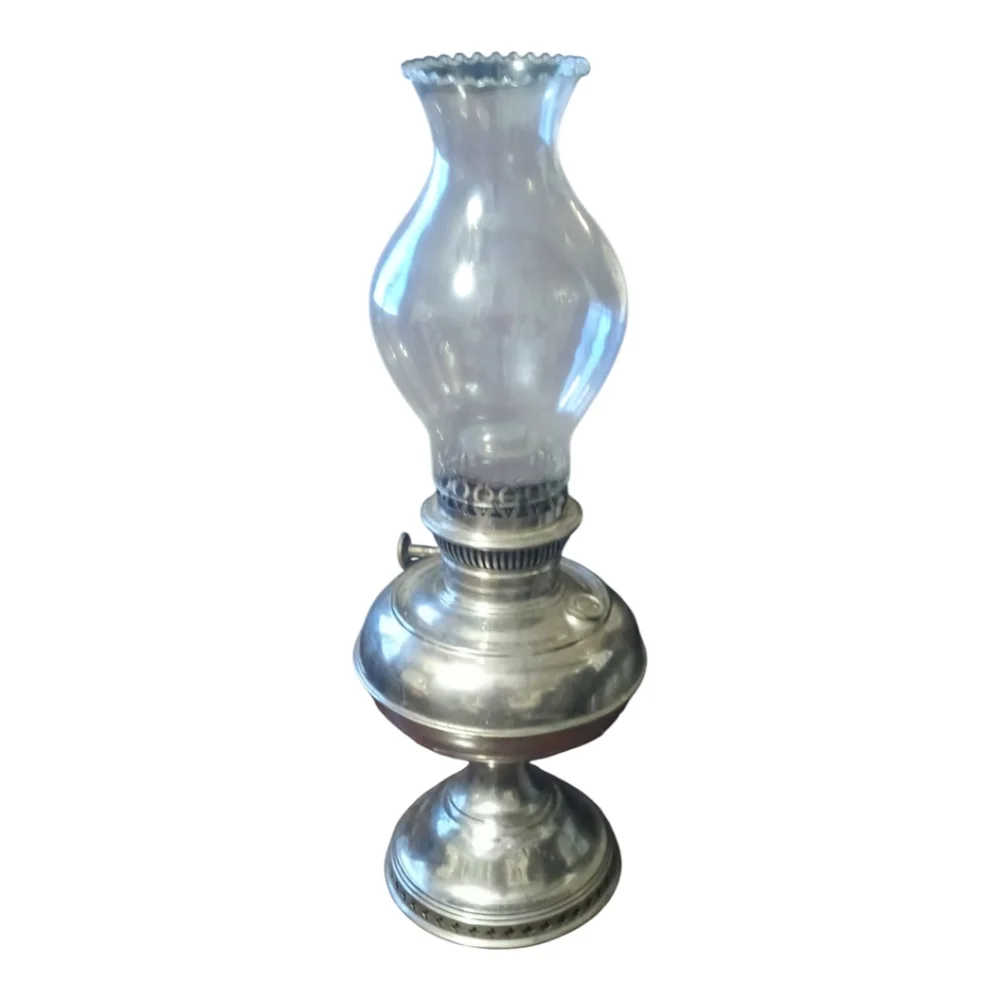 Aladdin The Mantle Lamp Metal Oil Kerosene Lamp with Chimney